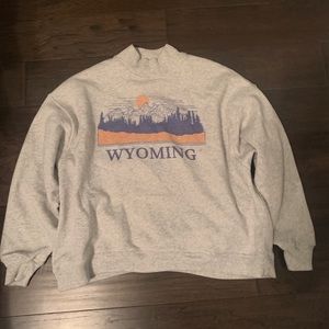 American Vintage Mock Neck Sweater